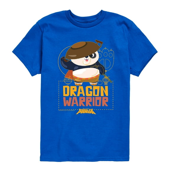 Kung Fu Panda 4 - Dragon Warrior - Toddler And Youth Short Sleeve Graphic T-Shirt