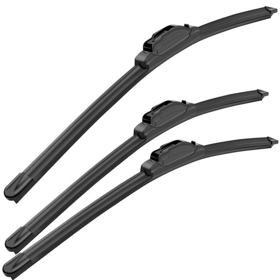 MIKKUPPA 16" 14" 14" Front Wiper Blades, Replacement for 2007 2008 2009 2010 2011 2012 2013 2014 Toyota FJ Cruiser, Windshield Front Wiper Replacement (Pack of 3)