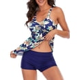thumbnail image 4 of Maillots de Bain Tankini Deux Pièces Hauts Maillots de Bain pour Femmes, 4 of 6