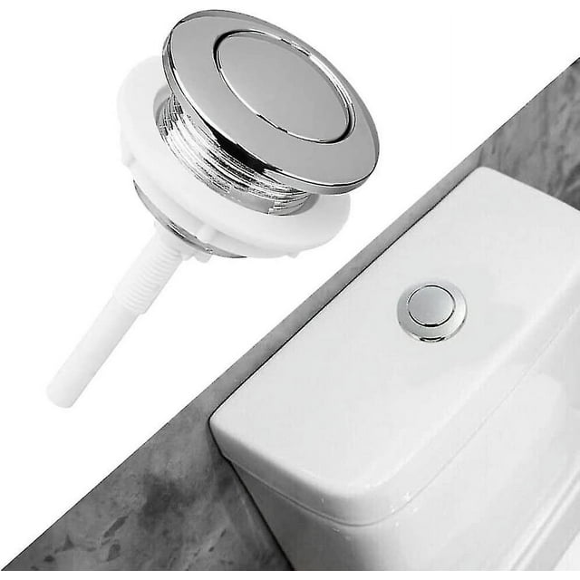 Flush Button, 38mm Push Button For Bathroom And Wc Water Saving Device - Suitable For Toilet Cistern