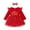 Red, variant on RIJOPUTY Christmas Dress for Girls 10-12 18-month-old Toddler's Christmas Dresses Girls Velvet Christmas Winter Maxi Dress Green Mini Dress Tween, Red 18-24 Months