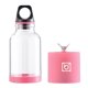 thumbnail image 1 of Taza exprimidora eléctrica de 500ML, máquina portátil para hacer jugo de frutas y verduras, licuadora de batidos recargable por USB, botella mezcladora, rosa,, 1 of 5