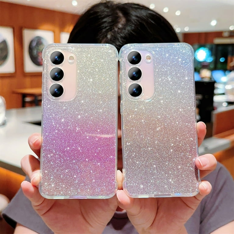 Glitter Oppo A15 Mobile Ka Cover Oppo A15 Cover Floral Series