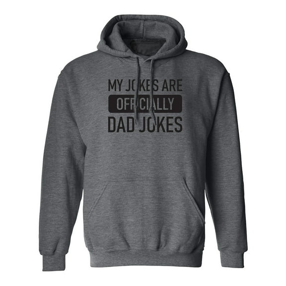 Official Dad Jokes Adult Hooded Sweatshirt