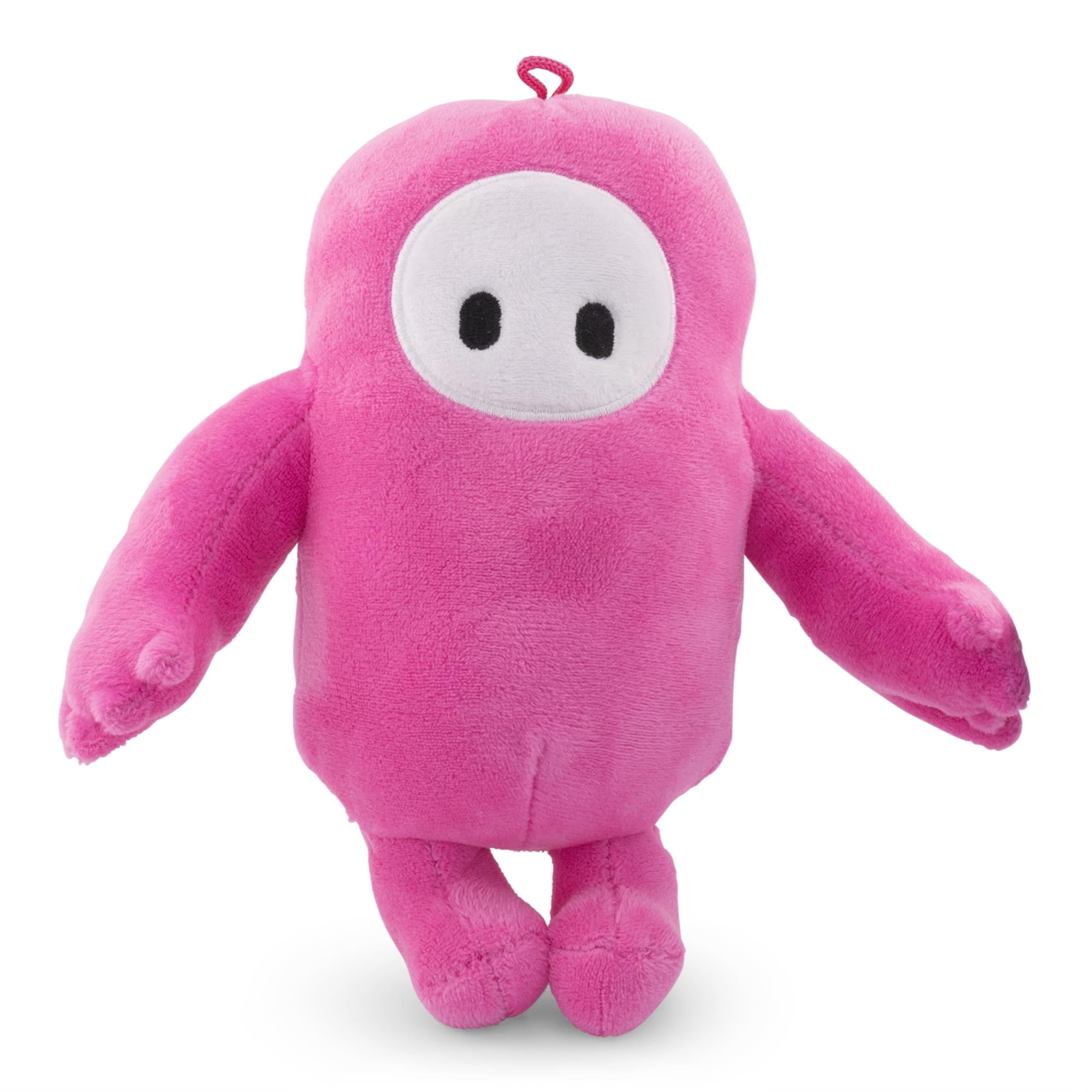 Akedo- Peluche Douce Deluxe Fall Guys de 45 cm Officielle, Bean Skin Dinosaure Jeu vidéo Ultimate Knockout, 2 Personnages de la Saison 1 à Collectionner, 62553