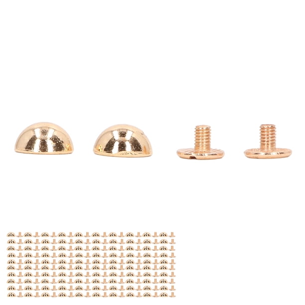 Kit De Remaches De Cuero, 8 Mm, 100 Juegos De Remaches De Setas, Forma De Seta Artesanal DIY Para Collares De Mascotas ANGGREK Otros