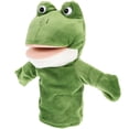 thumbnail image 4 of Kids Hand Puppet with Working Mouth Toddler Animal Plush Toy Cartoon Hand Puppet, 4 of 8