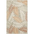 thumbnail image 3 of Nourison Aloha 2'8" x 4' Sage Rose Modern Rug, 3 of 9