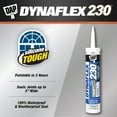 thumbnail image 4 of (4 pack) DAP Dynaflex 230 10.1 oz White Premium Latex Sealant Door and Trim, 4 of 11