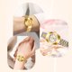 thumbnail image 3 of Reloj de moda creativo con diamantes para hombres y mujeres, correa de acero, reloj de pareja resistente al agua, 3 of 3