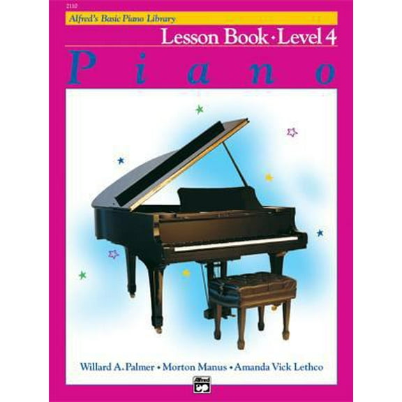 Pre-Owned Alfred's Basic Piano Library Lesson Book, Bk 4 (Paperback) 0739009052 9780739009055
