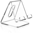 thumbnail image 1 of Soporte de teléfono de acrílico transparente para escritorio, compatible con smartphones., 1 of 4