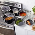 thumbnail image 3 of Henckels Paradigm Ceramic 10-pc Stainless Steel Dual Performance Cookware Set, 3 of 6