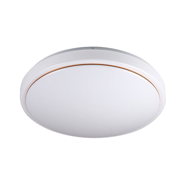 Luz De Techo Led Con Sensor De Movimiento Radar Detective De Movimiento Luz De Techo Plana Y Redonda De Aluminio Con Decoración Dorada Detective De 120 Grados Para Pasillo Pasillo Garaje Escaleras Scienceny HA026737-02