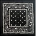 thumbnail image 3 of ZEN 3 PCS 100% Cotton Bandana for Men & Women 22" x 22" Paisely Pattern Handkerchief Headband Scarf, 3 of 6