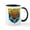 White/Black Inside, variant on CafePress - Official Hank Logo Mugs - 11 oz Ceramic Mug - Novelty Coffee Tea Cup