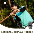 thumbnail image 2 of Voiceine 2PCS Baseball Bat Display Wall Mounted Bat Display Bat Holder Baseball Bat Storage Rack Bat Holder Bat Hooks for Baseball and Softball Bat, 2 of 10