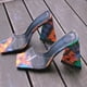 thumbnail image 4 of Sandalias romanas con tacón en forma de tacón alto a juego para mujer Wmkox8yii hj789, 4 of 6