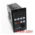 thumbnail image 1 of Convertisseur de Fréquence 220 1.5KW 2.2KW 4KWS Simple Entrée de Phase et Sortie 3 Phases / Vitesse Réglable / Onduleur de Fréquence / VFD, Interface Claire, 1 of 7