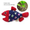 thumbnail image 4 of Fish Cat Toy Cotton Scratch & Bite Resistant Teeth Cleaning Toy Catnip Chew Toy, 4 of 10