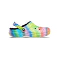 thumbnail image 3 of Crocs Unisex Classic Lined Spray Dye Clog, 3 of 5