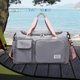 thumbnail image 4 of Deportes portátiles Duffel Wet Equipaje Ligero para Yoga Gimnasio Hombres Mujeres Gris Zulema Bolsa deportiva, 4 of 8