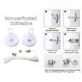 thumbnail image 2 of Retractable Suction Cup Clothesline | 5 Meter Outdoor & Indoor Drying Line | Punch-Free Installation for Balcony, Bathroom & RV | White or Black Plastic, 2 of 6