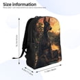 thumbnail image 4 of Balery Sunset Meditating Doberman Mochila - Mochila Estilosa y Duradera para Laptop de 15 Pulgadas con Tela Oxford Impermeable, 4 of 8