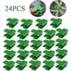 thumbnail image 3 of Paquete de 24 abrazaderas para manguera de jardín, accesorios para envolver cobertizos de jardín, estacas para plantas, clips de plástico para envolver invernaderos, Baobao verde, 3 of 5
