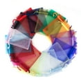 thumbnail image 3 of 100 piezas Bolsas de organza transparentes Bolsas de gasa con cordón Bolsas de joyería Bolsas de embalaje Bolsas de regalo Bolsas de dulces portátiles Color mezclado, 3 of 5