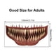 thumbnail image 3 of Halloween Decorations 2024 Wall Decor Indoor Outdoor Party Halloween Mouth Tattoos Party Horror Scary Lips(Buy 2 save 10%), 3 of 7