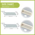 thumbnail image 3 of Hirioo White Swan for Stanley Cup Lid Nameplate Personalized Acrylic Nameplate Tumbler Lid Topper(30oz , 40oz), 3 of 9