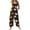 Dark Gray, variant on Womens Halloween Jumpsuits Spiderweb Castle Halter Backless Funny Overalls Ghost Skeleton Sleeveless Horror Rompers, S