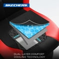 thumbnail image 6 of Skechers Gel Infused Car Seat Covers-Universal Fit, Red 24MP11, 6 of 9