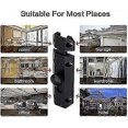 thumbnail image 5 of Safety Lock Latch with Pure Thick Brass Bolt, Heavy Duty Gate Latch, Black, 5 of 5