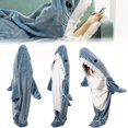 thumbnail image 4 of feiquan Wearable Blanket Sleeping Bag, Gray Animal Theme, 4 of 9