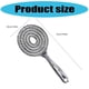 thumbnail image 3 of Hollow Round Bristles Brush Electroplated Anti Static Massage Tool Reduces Heat Damage For Quick Drying Voluminous Hair Styling, 3 of 4