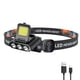 thumbnail image 3 of Linterna LED COB para acampar, tapa ajustable, lámpara con Clip, carga USB para senderismo, pesca, 3 of 5