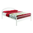 Cailyn Full Metal Bed Frame with Slatted Headboard and Footboard for