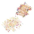 thumbnail image 1 of 200pcs perlas de acrílico bambú cóctel selecciones bebida agitador selecciones ronda + cuadrado SM SunniMix Palillos de cóctel de fiesta, 1 of 8