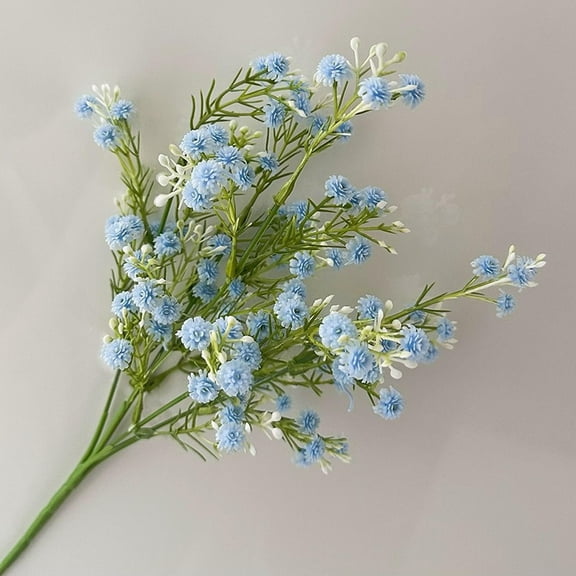 Clearance Artificial flowers under $5,Exquisite 5 Petal Soft Silicone Starry Sky Artificial Flowers For Home Decoration Bridal Bouquet Wedding Decoration Flower Photography Props Ideal For