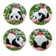 thumbnail image 4 of Bloques de construcción Coplanaire Flower Panda Mini 983 piezas, 4 of 6