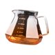 thumbnail image 4 of Cafetera de vidrio con filtro, cafetera de goteo, jarra de vidrio Naranja, 4 of 9