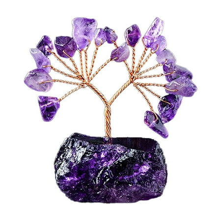 

Garden Decorations Outdoor Statues Balancing Statue Ornament outside Large Stinky Statue Keepsake Ornament Natural Stone Tree Decoration Energy Tree Decoration Colorful Natural Stone Tree