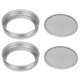thumbnail image 5 of Tapa Para Tarro De Brotes, Tapa Para Tarro De Brotes, Apta Para Lavavajillas, 2 Piezas De Acero Inoxidable A Prueba De Herrumbre Para Frascos De Boca Regular Para El Hogar Para La, 5 of 7