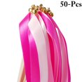 thumbnail image 1 of Bangcool 50PCS Ribbon Wands Decorative Colorful Ribbon Sticks Wedding Party Favors, 1 of 3