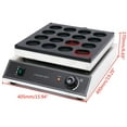 thumbnail image 2 of Commercial 110V Nonstick Electric Red Bean Cake Baker Waffle Maker Machine Stainless Steel Red Bean Waffle Maker Machine Red Bean Waffle Maker Machine Precise Time And Temp Adjusting Knobs, 2 of 3