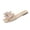 Beige, variant on HTHLVMD Women's Casual Flat Slides, Summer Bow Slide Sandals, Cute Open Toe Flat Slides for Women, Women's Bow Knot Flat Sandals Square Open Toe Single Band Dressy Slip On Slide Sandals, White 7