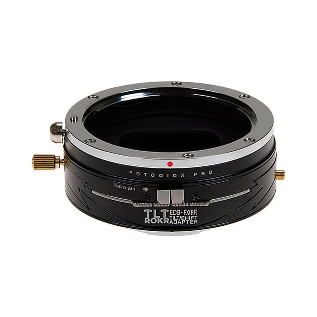 Fotodiox Pro TLT ROKR - Tilt/Shift Lens Mount Adapter for Canon EOS (EF) D/SLR Lenses to Fujifilm Fuji X-Series Mirrorless Camera Body