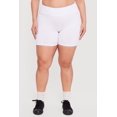 thumbnail image 3 of Women's Plus Size Trendy High Waisted Biker Shorts, 3 of 4